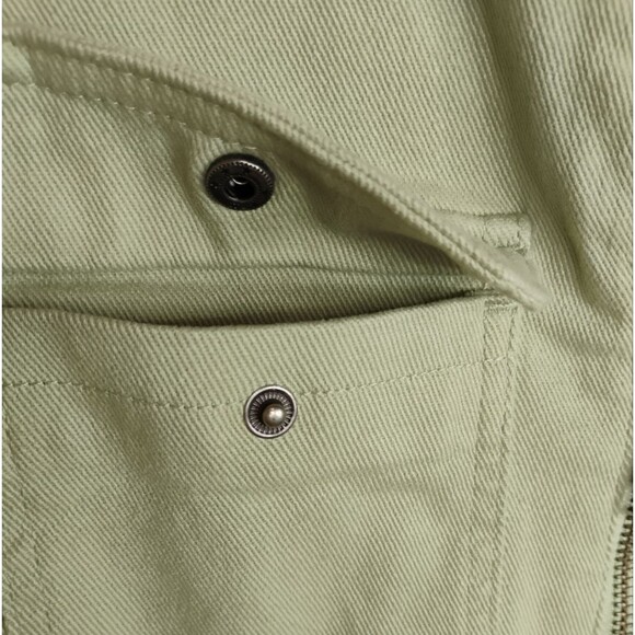 Colorful Planet Jacket green size XL Shacket Zip Front with Pockets - Picture 13 of 13